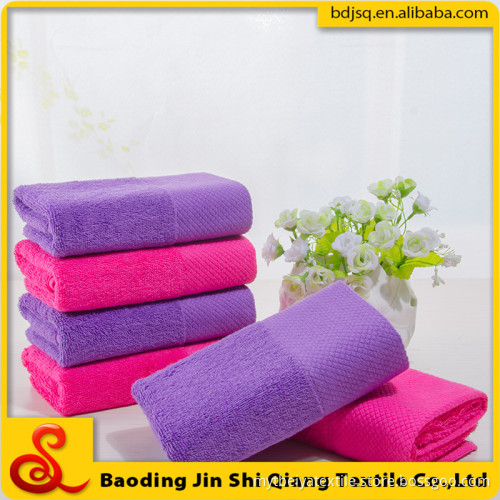 Wholesale Hot Sale Customed Logo 16s 100% Cotton Hotel Towel Dobby